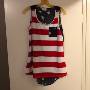 American flag top